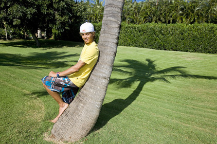 Kai Waterman Lenny (USA) at home in Maui - Hawaii.