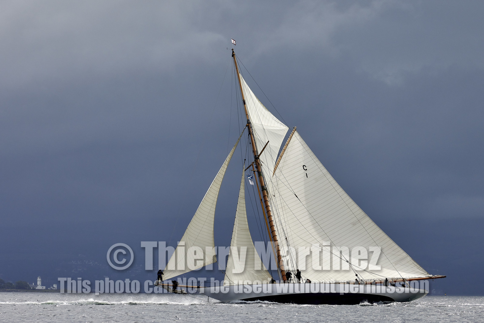 22_17006   © Thierry Martinez.FAIRLIE,SCOTLAND - UK 13th June 20222022 RICHARD MILLE FIFE REGATTA.Day 3;