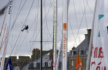 ROUTE DU RHUM Start in St Malo.Oct  2006