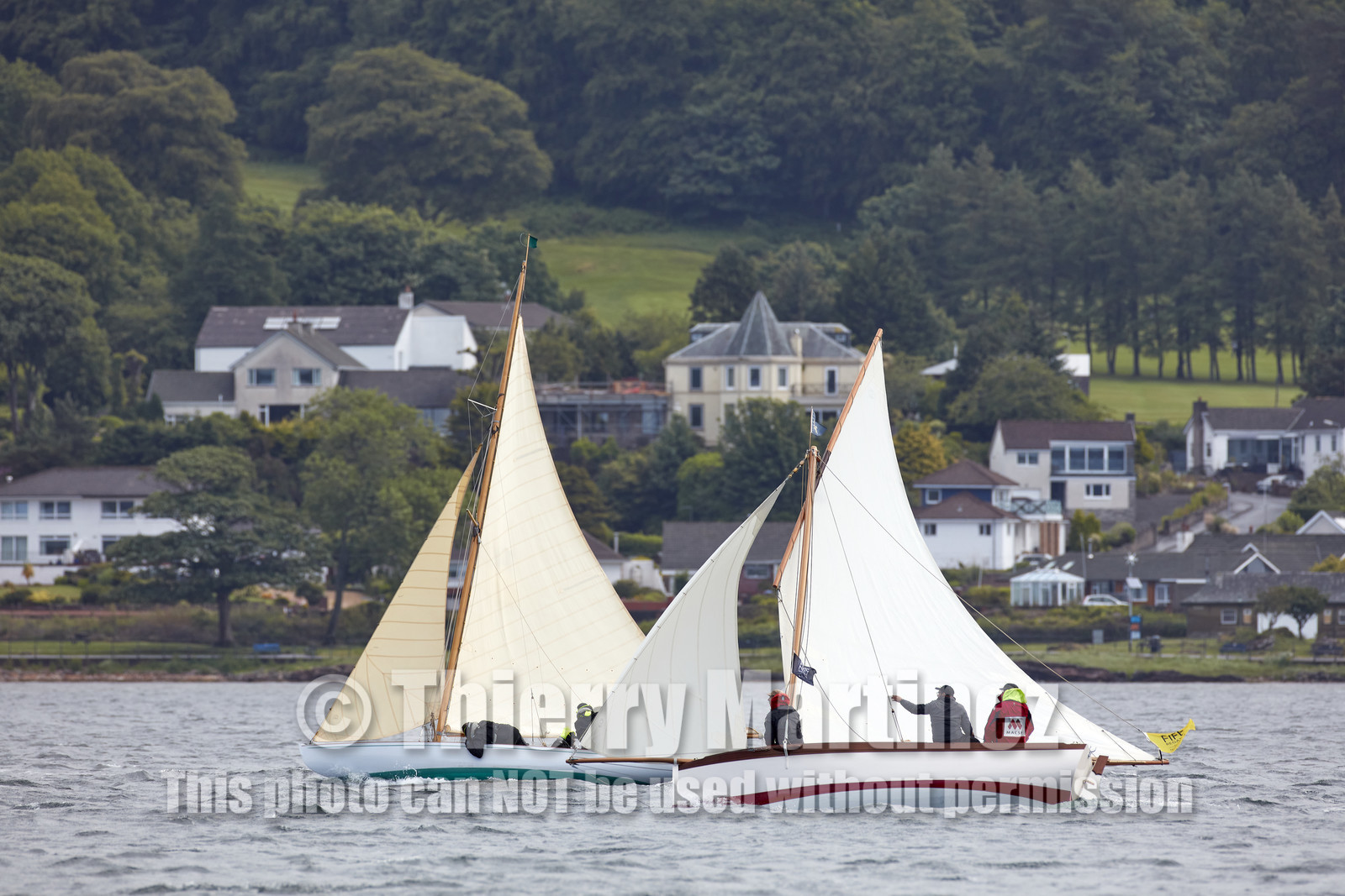 22_17006   © Thierry Martinez.FAIRLIE,SCOTLAND - UK 12th June 20222022 RICHARD MILLE FIFE REGATTA.Day 2 : LARGS to ROTHESAY