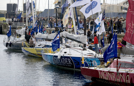 ROUTE DU RHUM Start in St Malo.Oct  2006