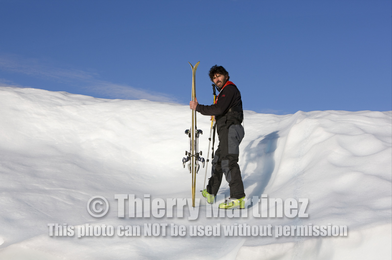 Schooner LA LOUISE sailing on west coast of Greenland.