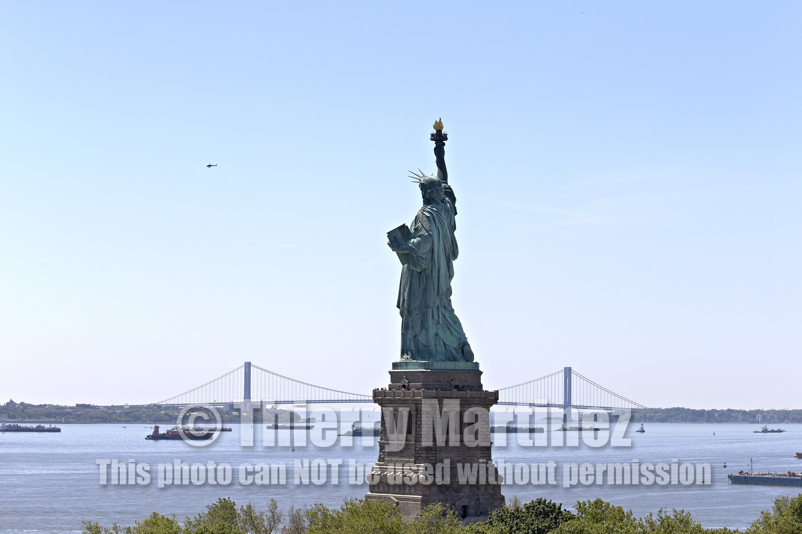 Aerial view of New York City (USA).