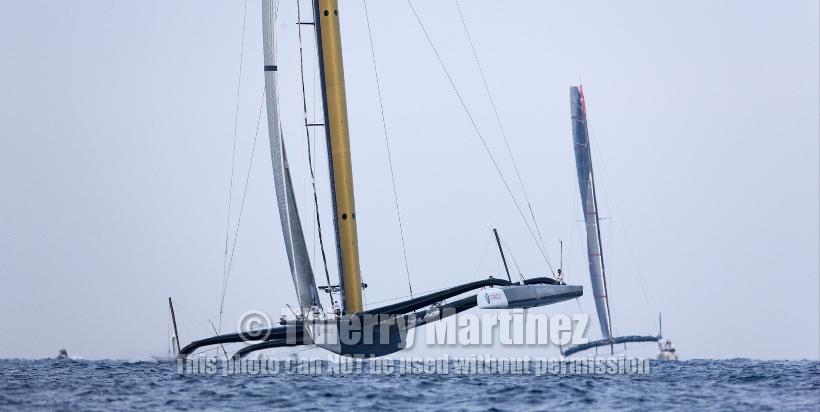 33rd  AMERICA'S CUP Valencia Spain, February 2010 - Defender:  ALINGHI (ALINGHI 5) vs Challenger : BMW Oracle Racing (USA 17)