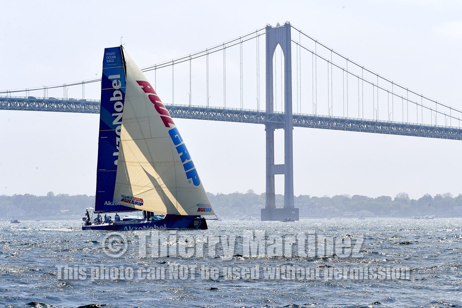 team AkzoNobel  in Volvo Ocean Race 2017-18.