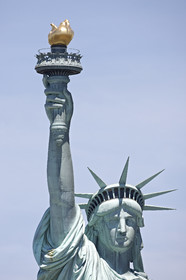Aerial view of New York City (USA).