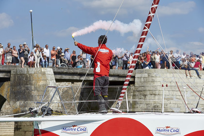 Arrival of NEW YORK-VENDEE (Les Sables d’Olonne) presented by Currency House & SpaceCode.