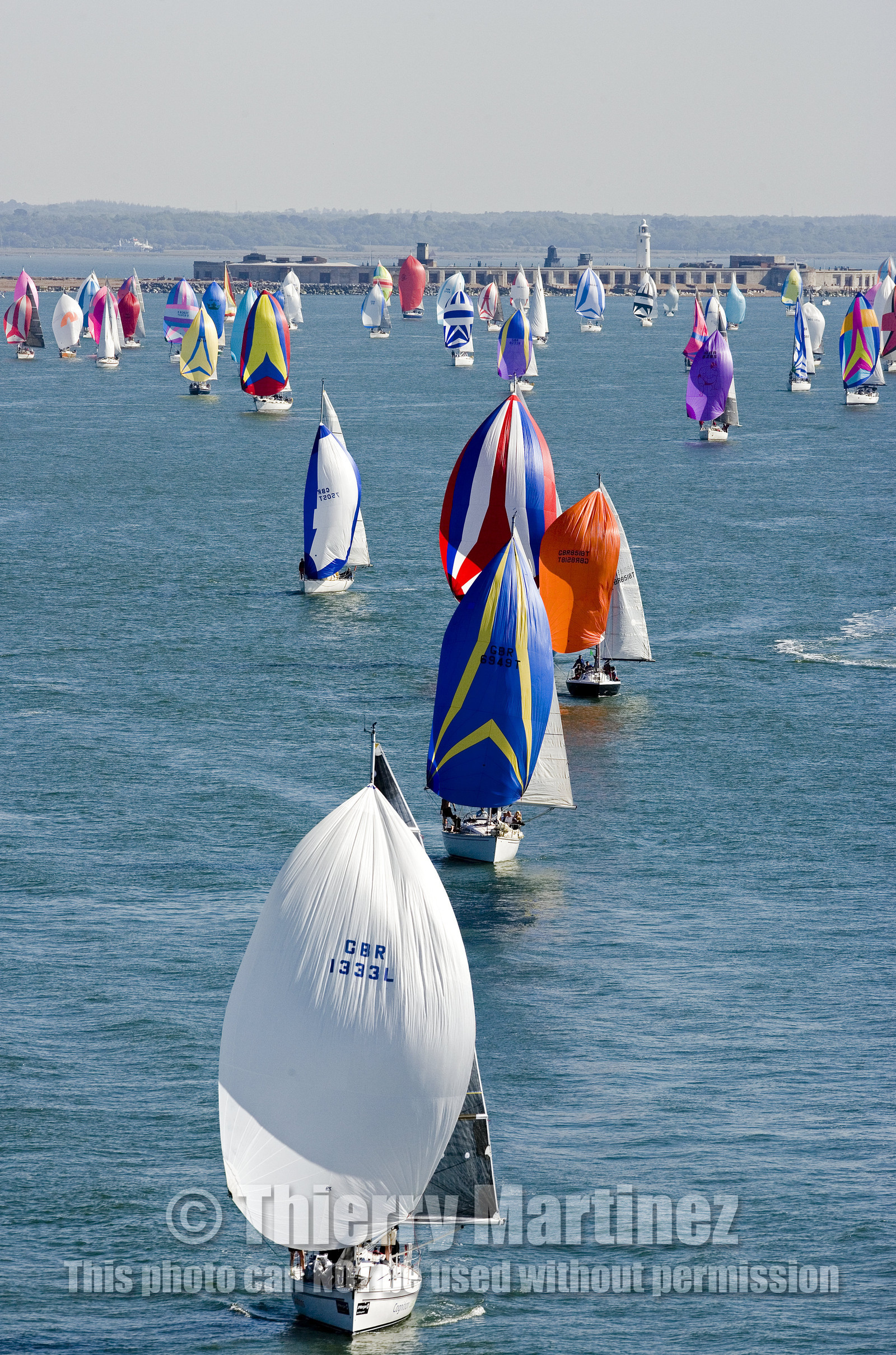 ROUND THE ISLAND RACE, ISLE OF WIGHT-UK . 3  June 2006.