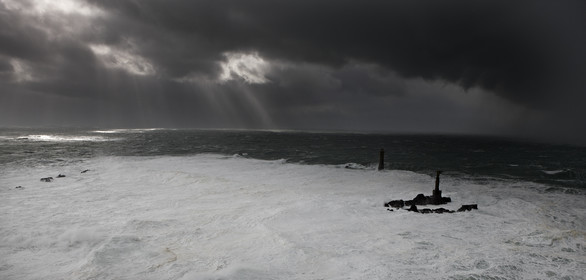 Tempête Ruth pointe Bretagne. 8 Fevrier 2014