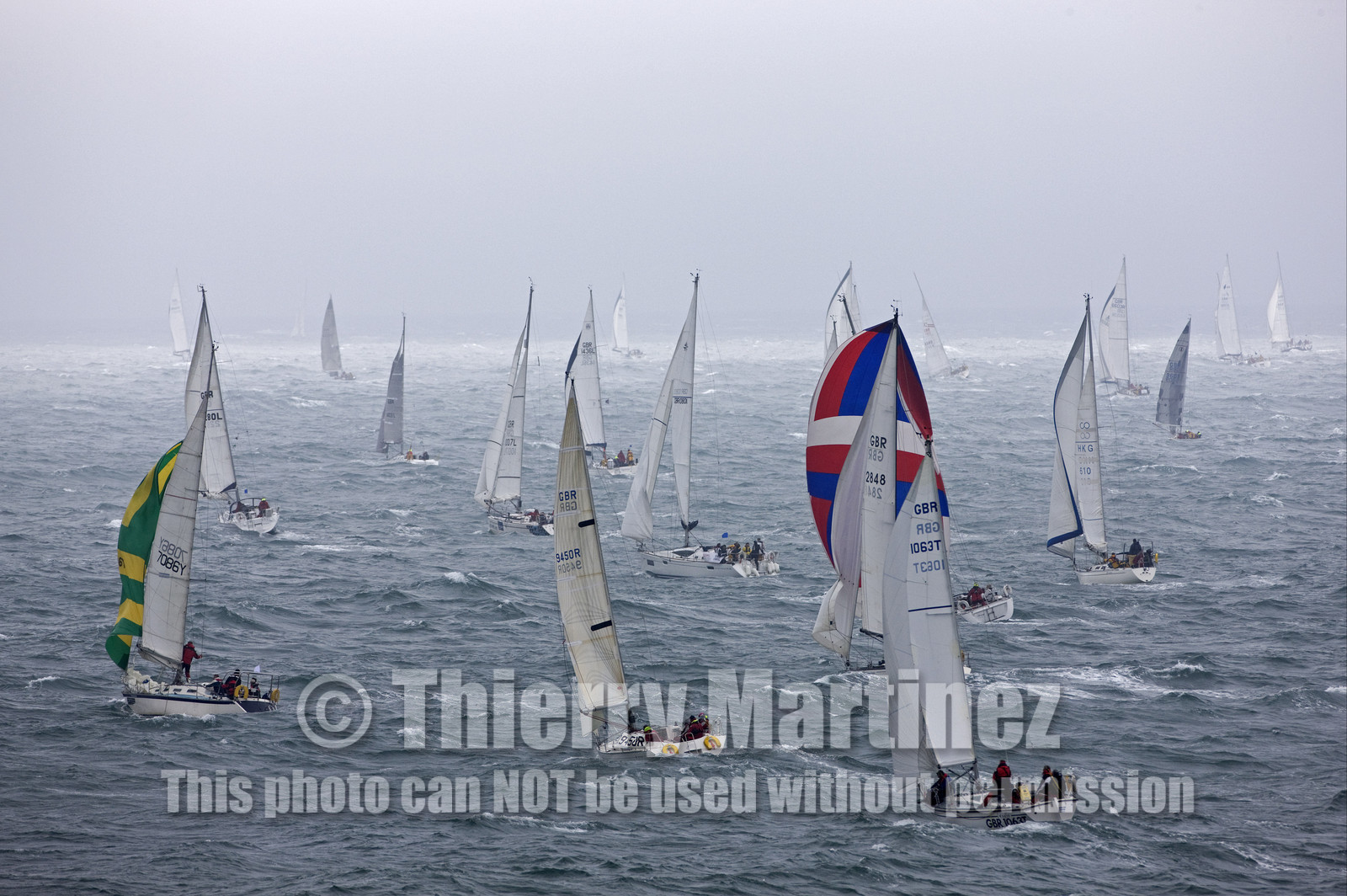 JP Morgan Asset Management Round The Island Race. 80th Anniversary race.