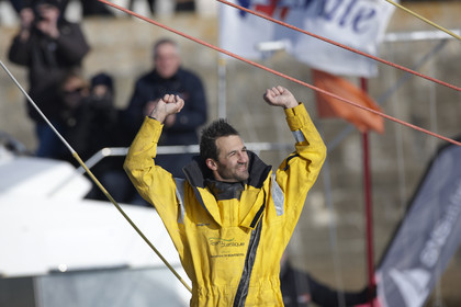 2012 13 VENDEE GLOBE ; Alessandro di Benedetto (FRA ITA) TEAM PLASTIQUE