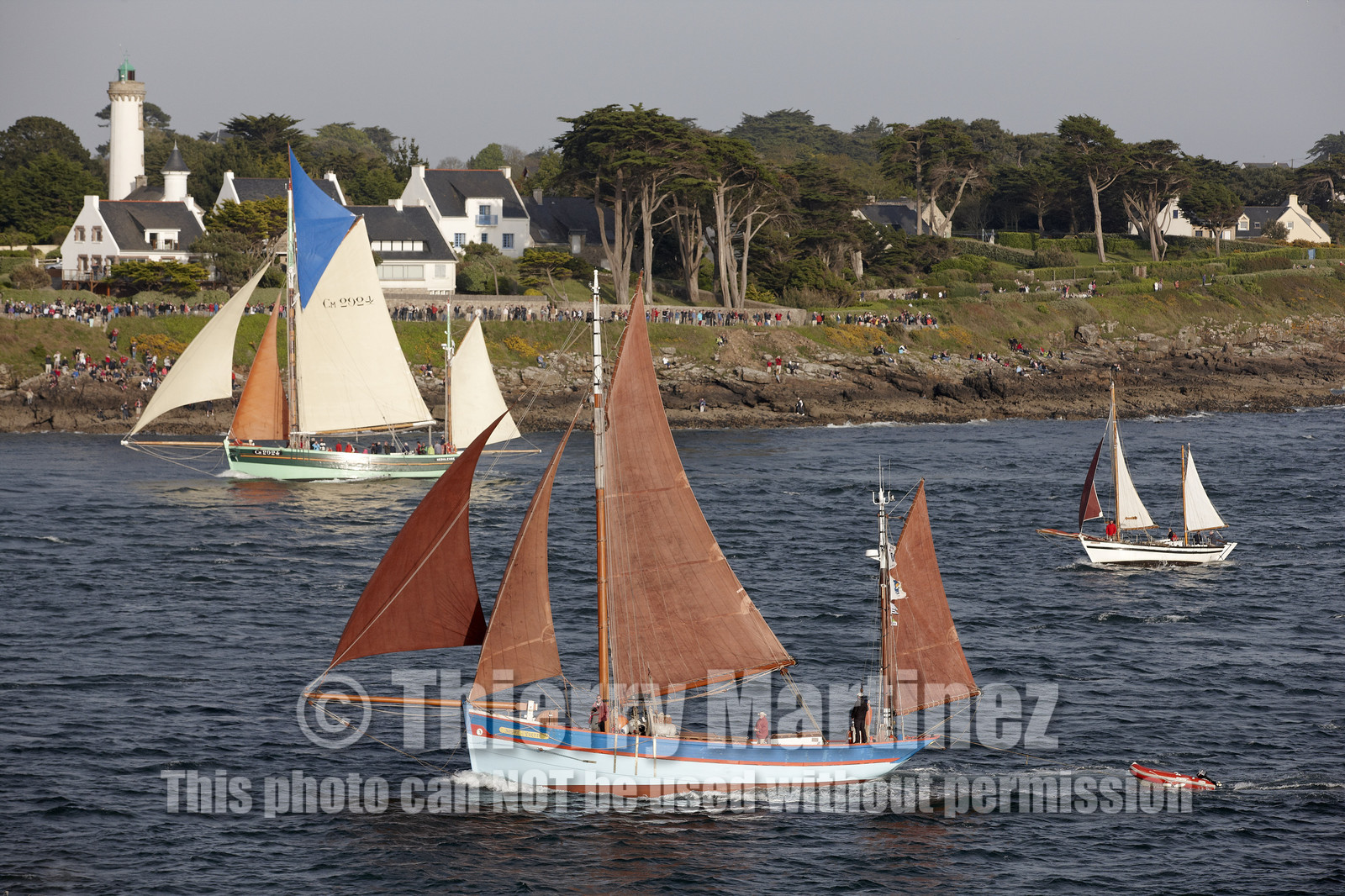 Semaine du Golfe 2015. Parade d'arrivée de la flotte.