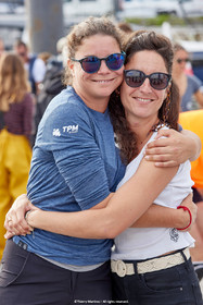 23_21752   © Thierry Martinez. LES SABLES D'OLONNE, 85 - FRANCE 25 septembre 2023.Départ MINI TRANSAT 2023. Départ du Dimanche 24 septembre retardé au Lundi 25 Sept .Les Sables d’Olonne (FRA)    Santa Cruz de la Palma ( Canaries)    St François ( Guadeloupe): 4050 NM.