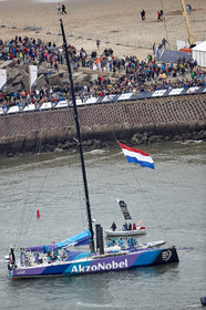 team AkzoNobel  in Volvo Ocean Race 2017-18.