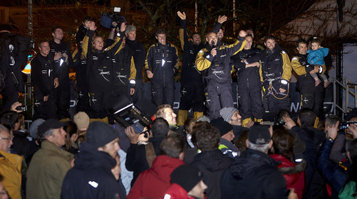 MAXI  SPINDRIFT 2 Jules Verne trophy  2015 2016 attempt.