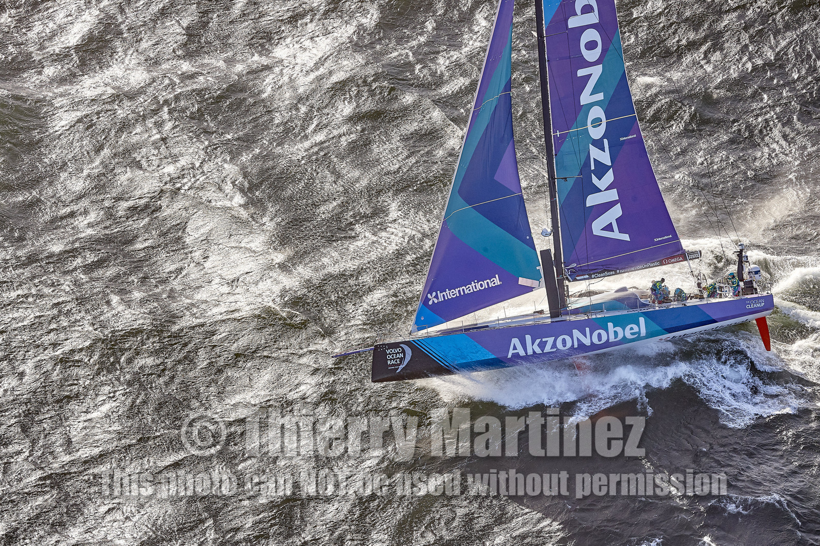 team AkzoNobel  in Volvo Ocean Race 2017-18.