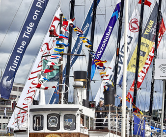 team AkzoNobel  in Volvo Ocean Race 2017-18.