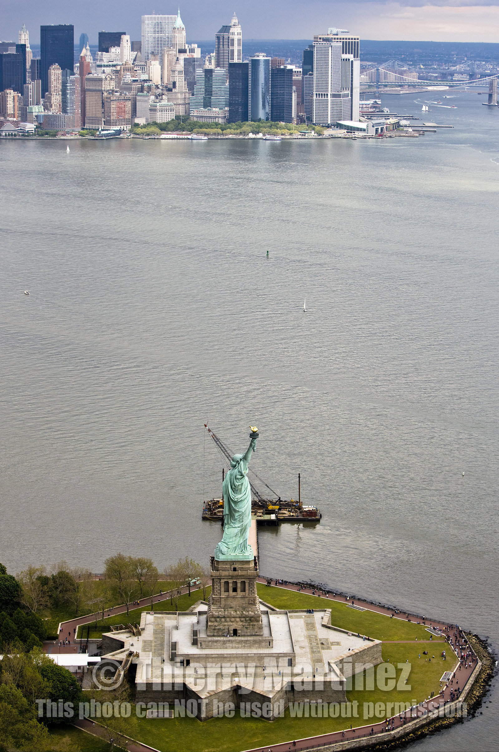 AERIAL VIEW OF NEW YORK CITY (NEW YORK-USA)