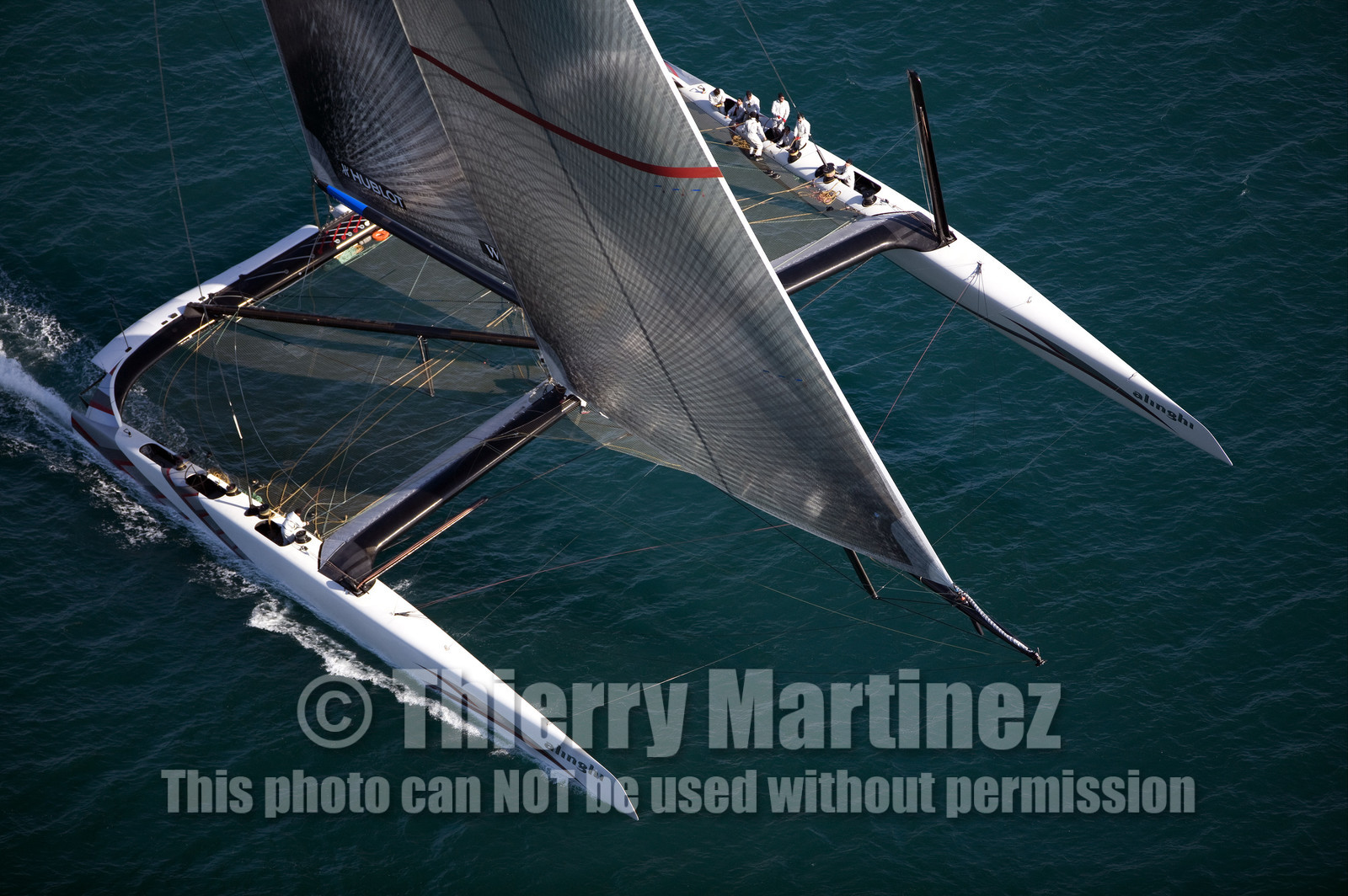 33rd  AMERICA'S CUP Valencia Spain, February 2010 - Defender:  ALINGHI (ALINGHI 5) vs Challenger : BMW Oracle Racing (USA 17)