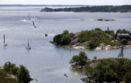 ©ThMartinez. NAGU, Finland, 28 JUNE 2006..Archipelago Raid 2006 (26-30 June 2006) Day 3-  .