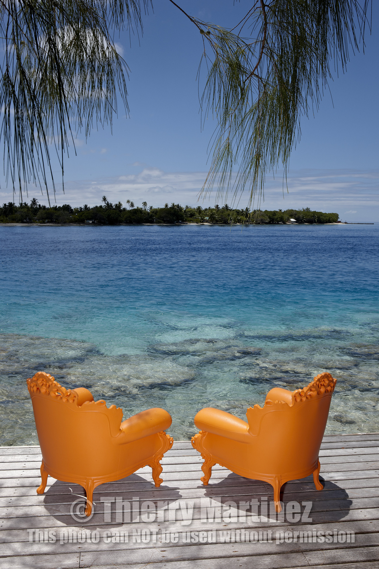 15_026660  ©ThMartinez Sea&Co.  RANGIROA - ARCHIPEL des TUAMOTU. POLYNESIE FRANCAISE .  8 Février 2015. .Le relais de Joséphine..