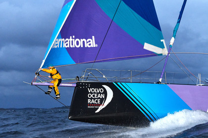 team AkzoNobel  in Volvo Ocean Race 2017-18.