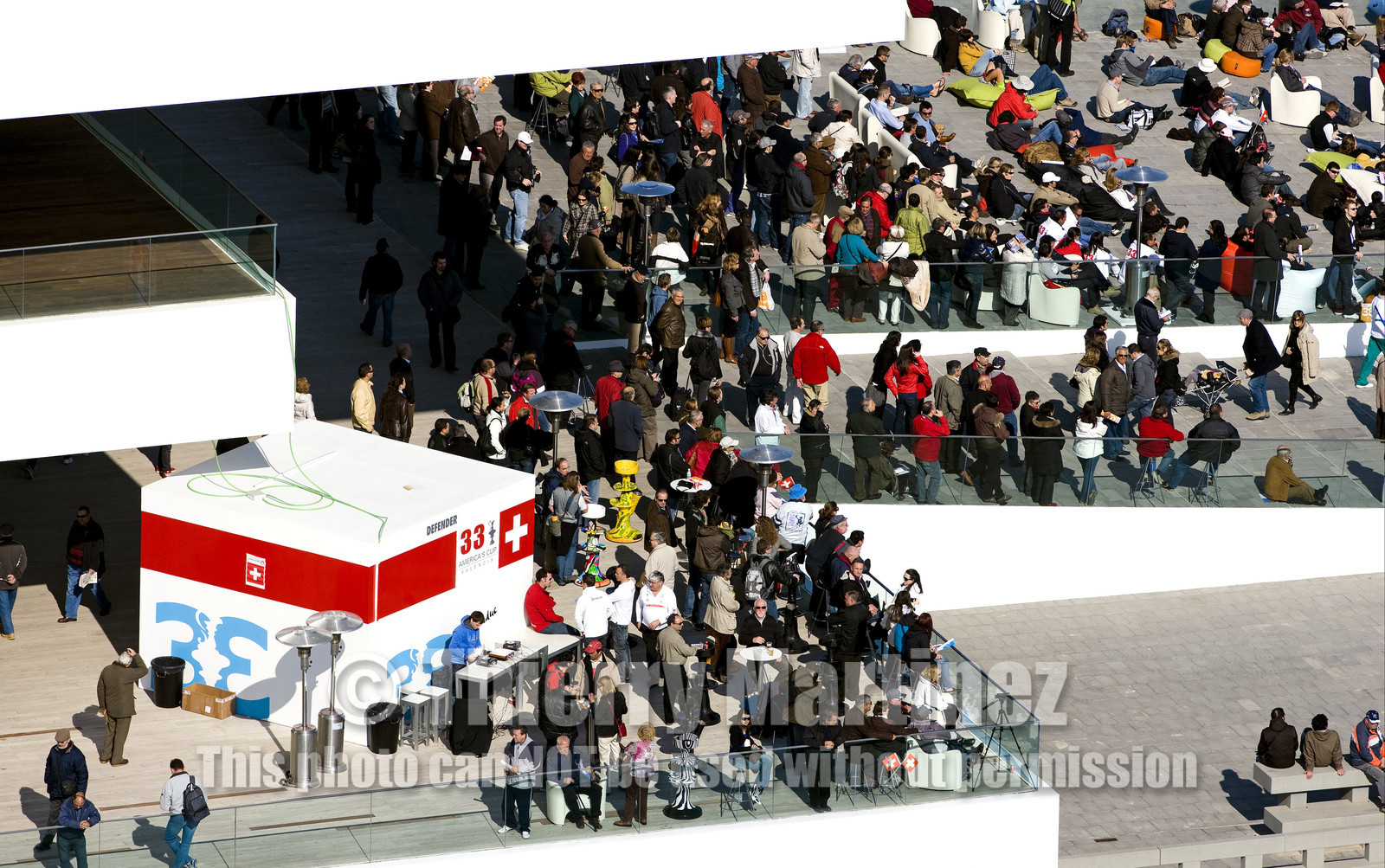 33rd  AMERICA'S CUP Valencia Spain, February 2010 - Defender:  ALINGHI (ALINGHI 5) vs Challenger : BMW Oracle Racing (USA 17)