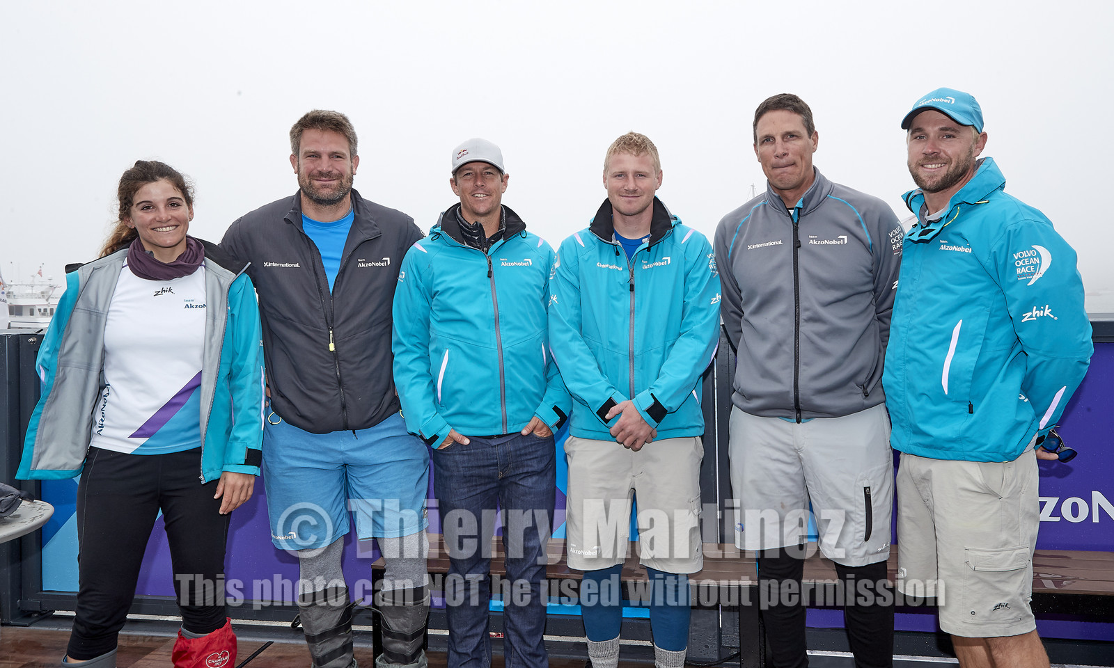 team AkzoNobel  in Volvo Ocean Race 2017-18.