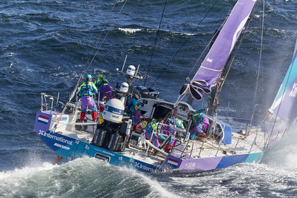 team AkzoNobel  in Volvo Ocean Race 2017-18.