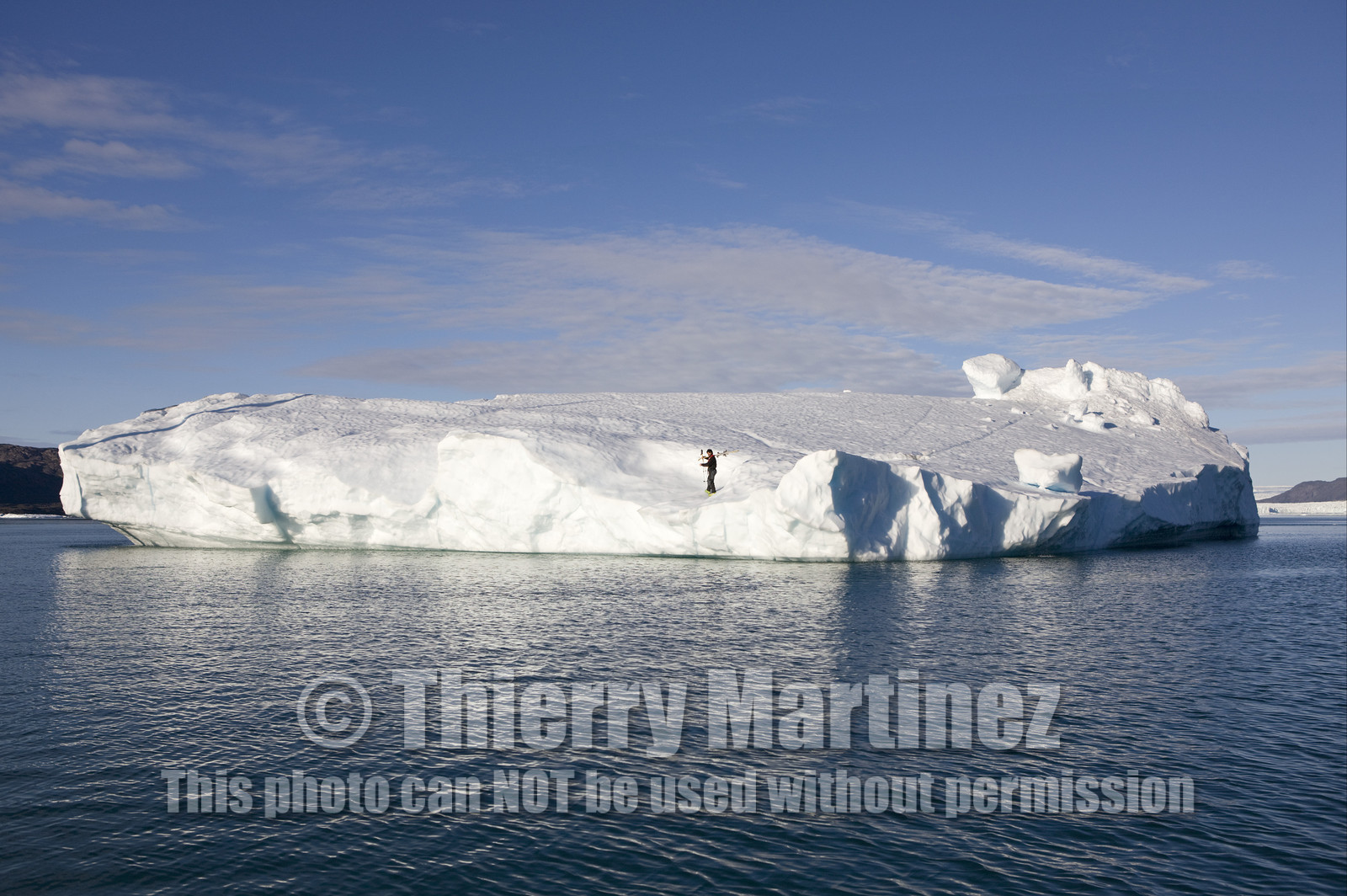 Schooner LA LOUISE sailing on west coast of Greenland.