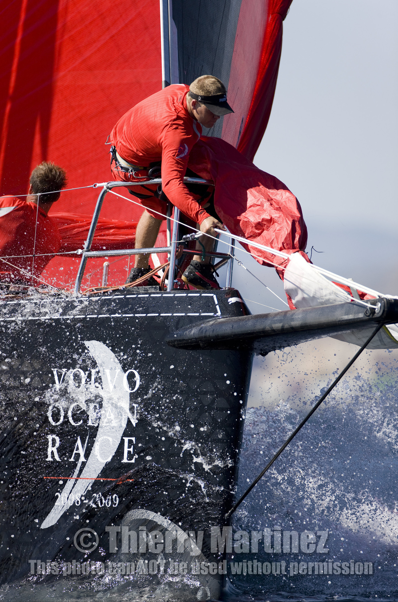 VOLVO OCEAN RACE - 2008 2009. IN-PORT RACE in Alicante-Spain.