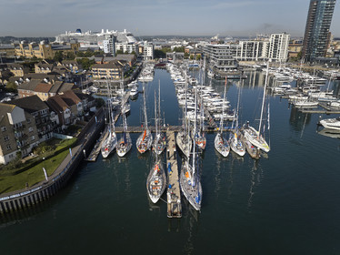 23_17727   © Thierry Martinez   Studio Borlenghi.SOUTHAMPTON,  - UK 9 septembre 2023.OCEAN GLOBE RACE 2023.Start Leg 1 Sunday 10th Sept 2023: Southampton ( UK)   Cape Town ( South Africa) - 6650NM.