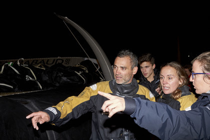 MAXI  SPINDRIFT 2 Jules Verne trophy  2015 2016 attempt.