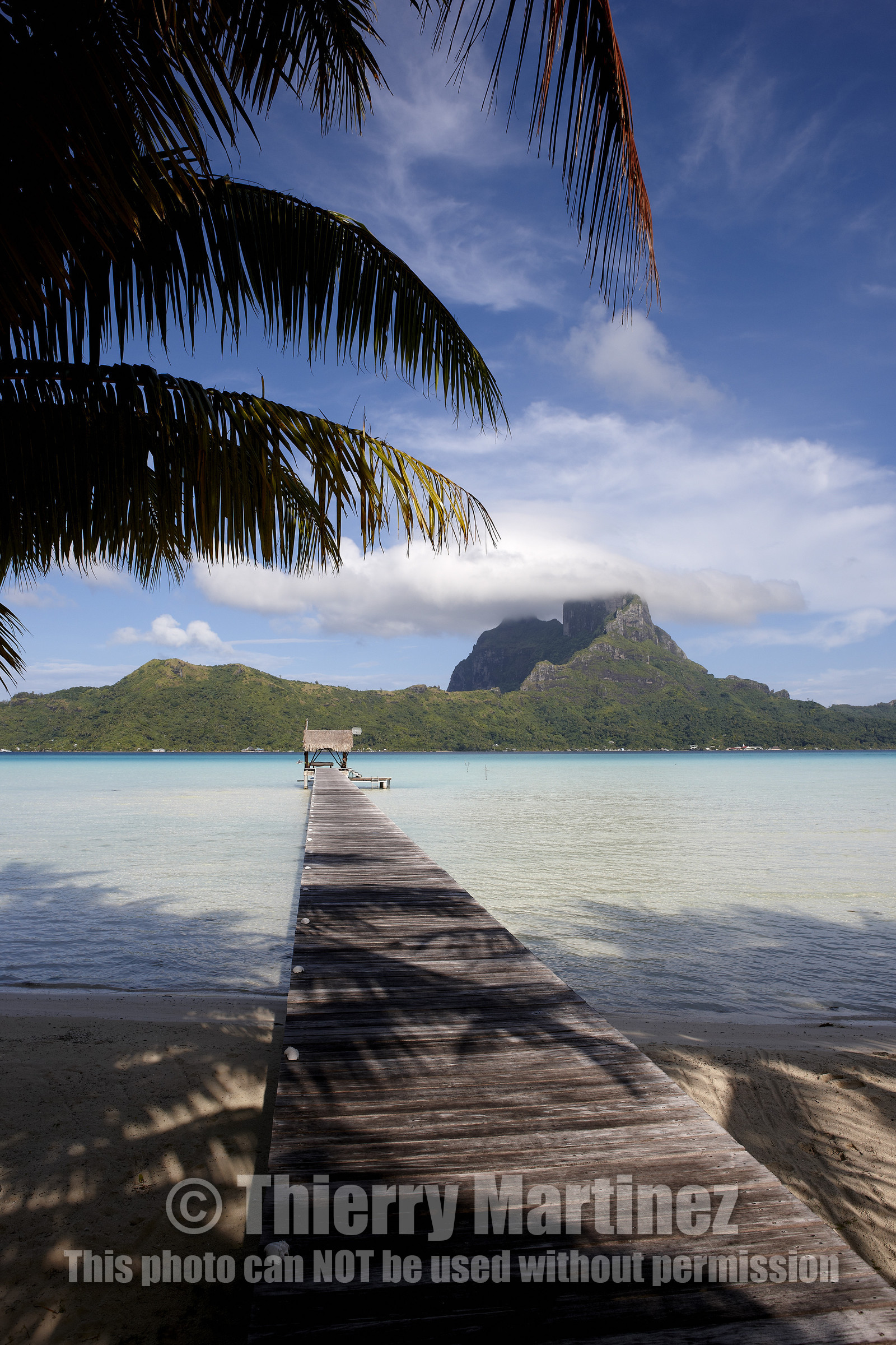 15_025884  ©ThMartinez Sea&Co.  BORA BORA - ILES SOUS LE VENT. POLYNESIE FRANCAISE .  6 Février 2015. . Bora Bora depuis Eden Beach Bora Bora..