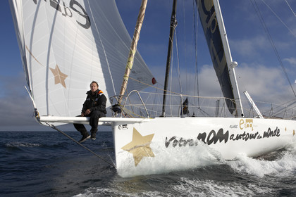 VOTRE NOM AUTOUR DU MONDE , skipper Bertrand de Broc (FRA)