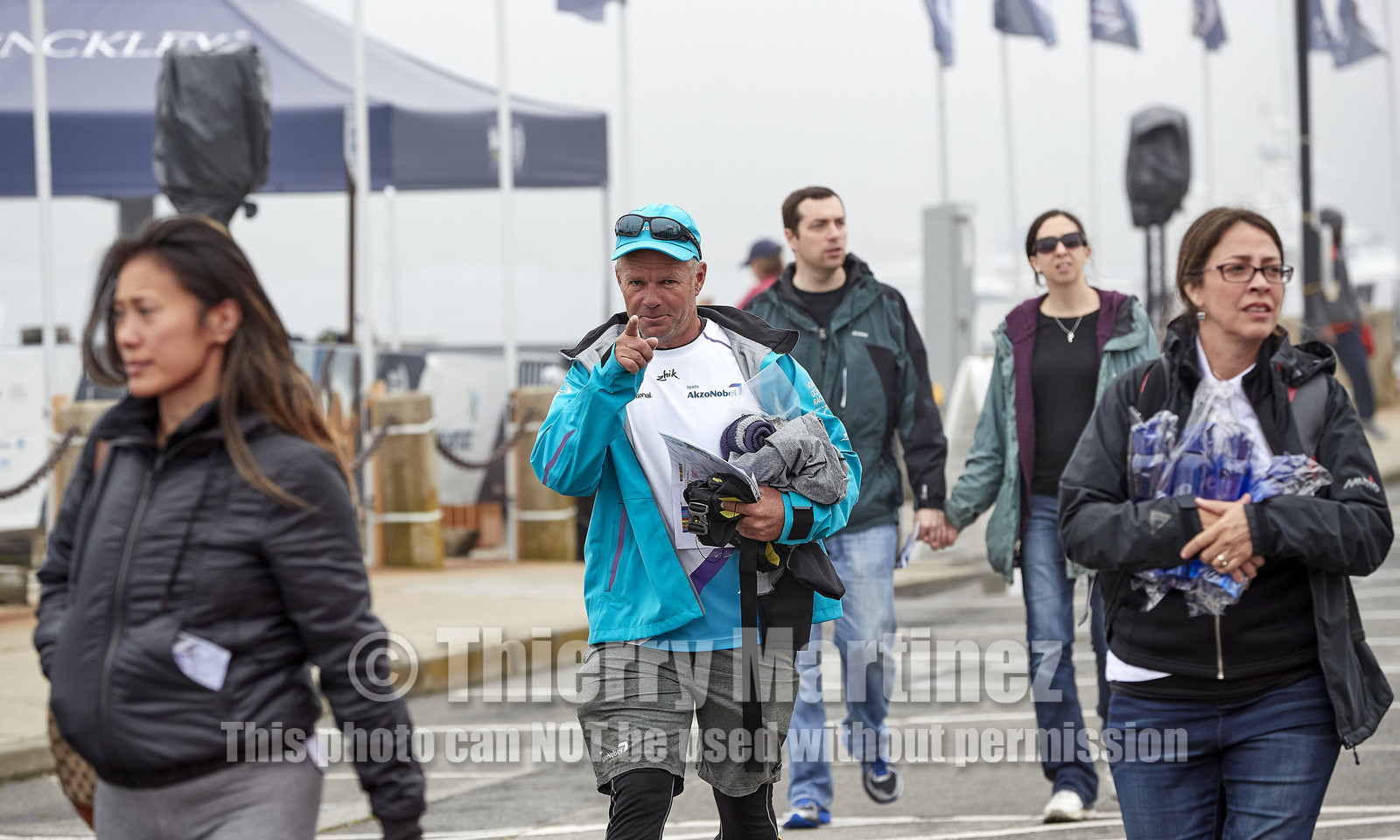 team AkzoNobel  in Volvo Ocean Race 2017-18.