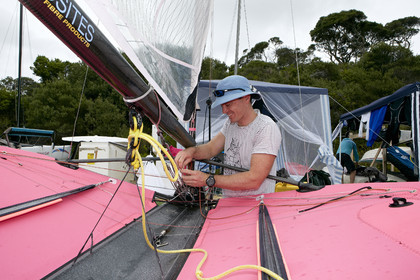 2015 McDougall + McConaghy Moth Worlds. Sorrento - VIC AUSTRALIA  . 6 16 January 2015. Organize by Sorrento Sailing Couta Boat Club.
