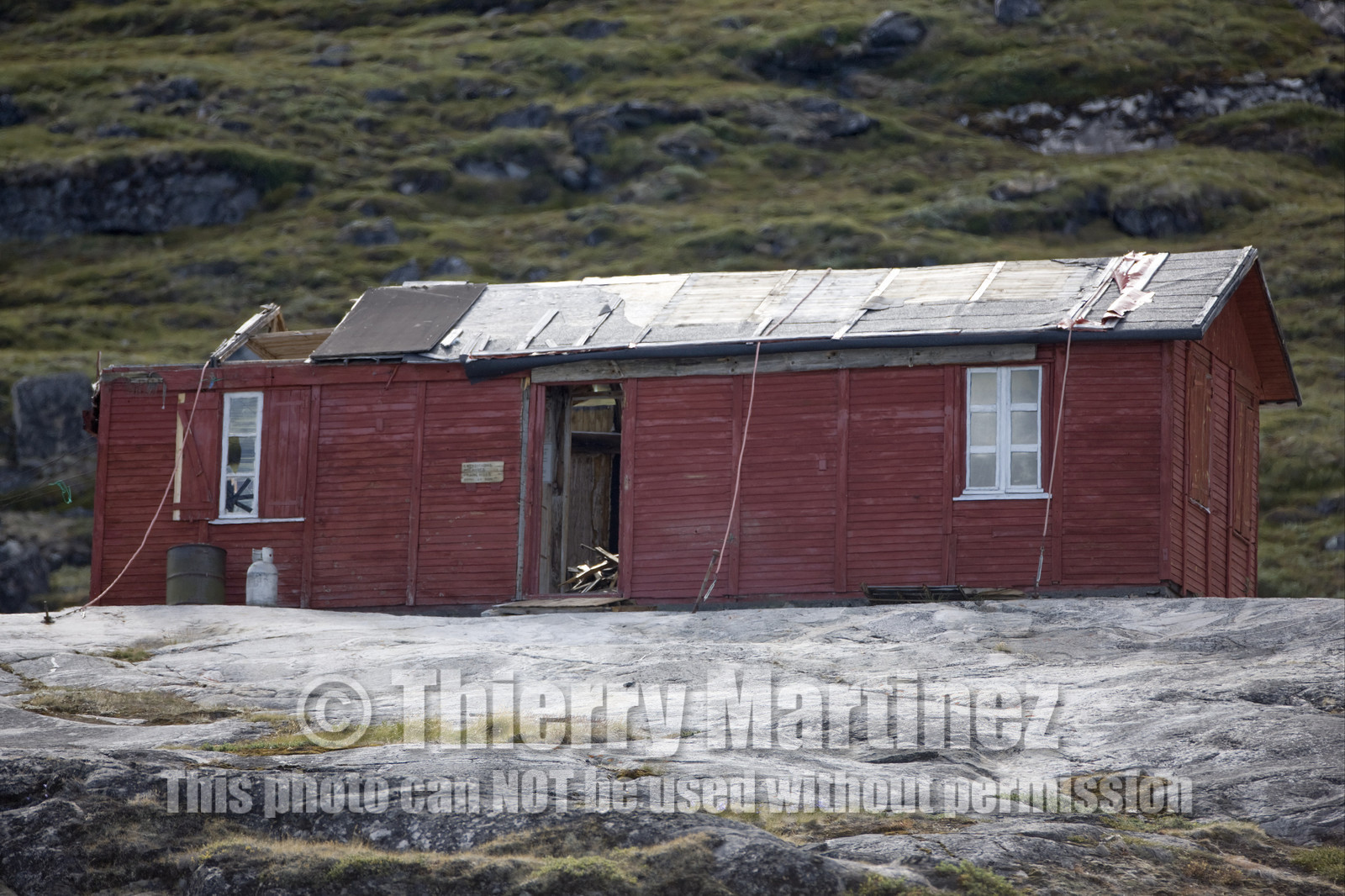 Schooner LA LOUISE sailing on west coast of Greenland.