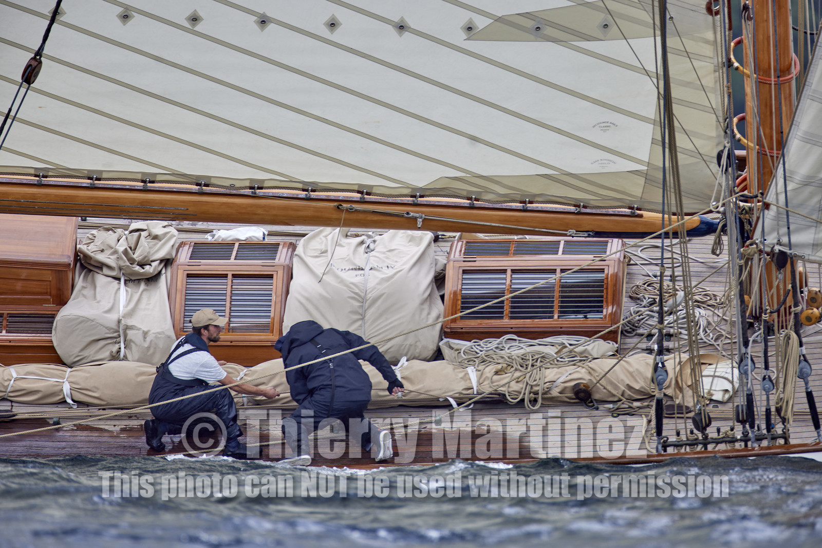 22_17006   © Thierry Martinez.FAIRLIE,SCOTLAND - UK 13th June 20222022 RICHARD MILLE FIFE REGATTA.Day 3;