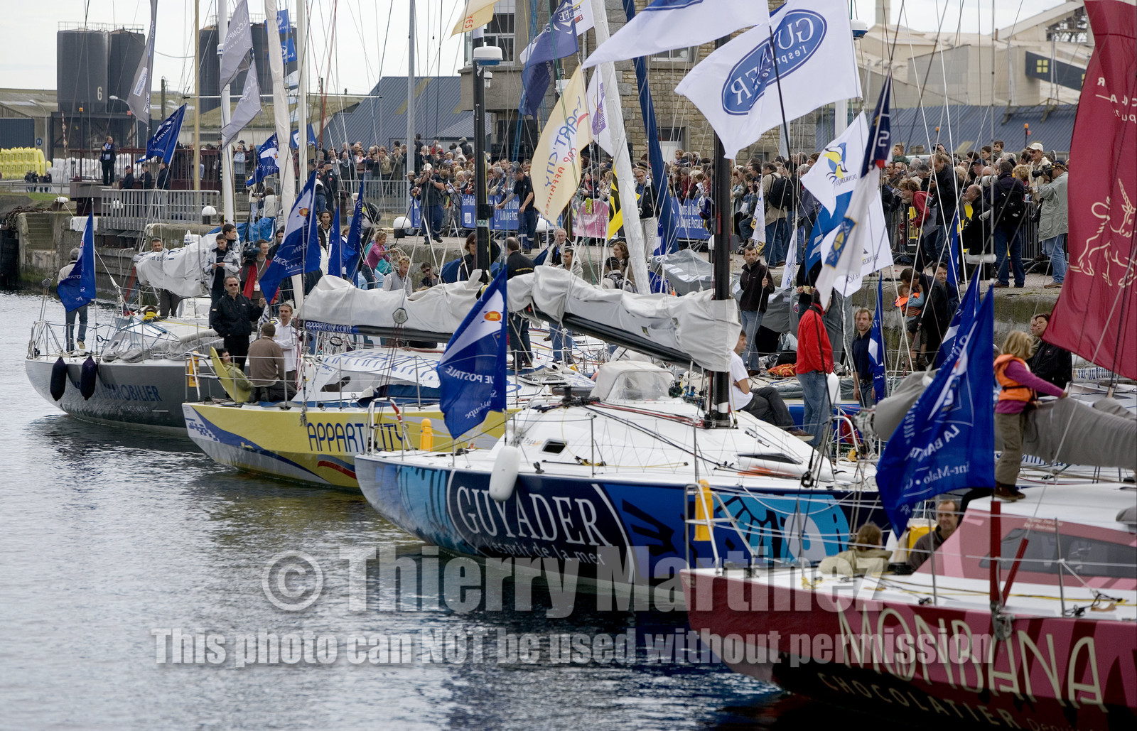 ROUTE DU RHUM Start in St Malo.Oct  2006