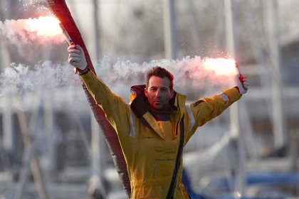 2012 13 VENDEE GLOBE ; Alessandro di Benedetto (FRA ITA) TEAM PLASTIQUE