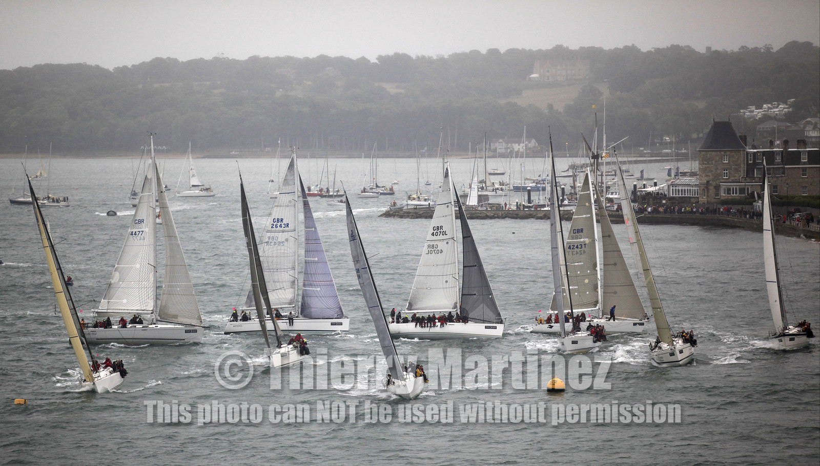 JP Morgan Asset Management Round The Island Race. 80th Anniversary race.