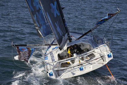 Départ Transat Jacques Vabre 2015.