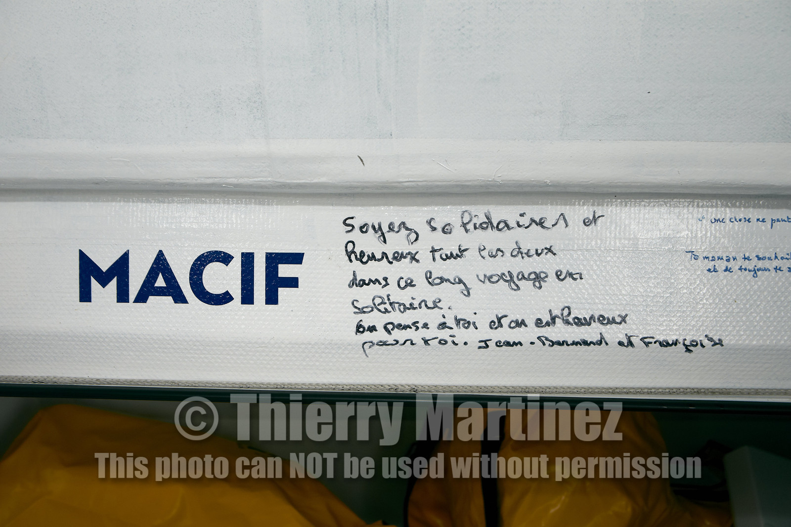 2012 13 VENDEE GLOBE. François Gabart (FRA) MACIF  Winner .