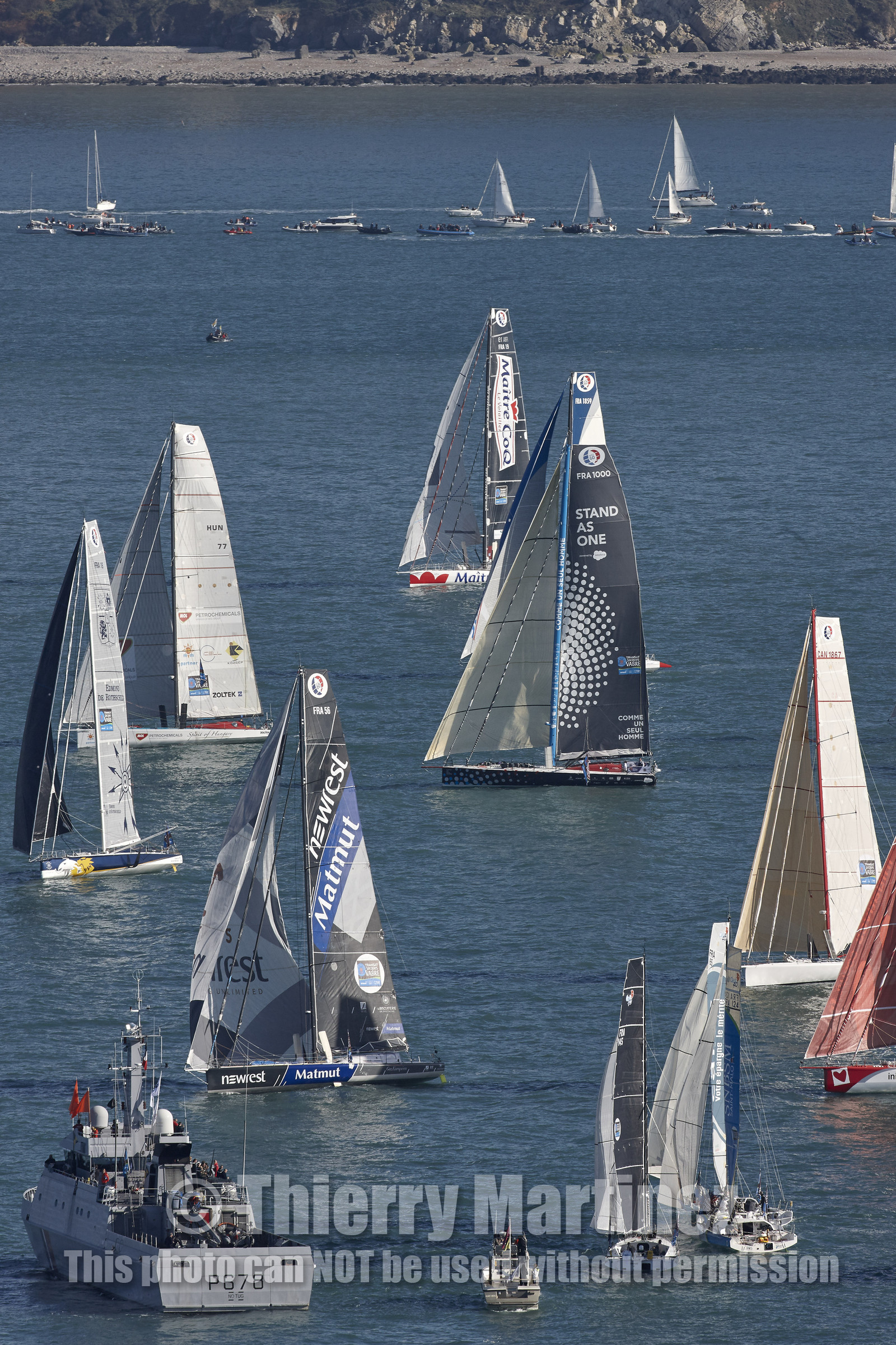 Départ Transat Jacques Vabre 2015.