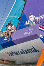 team AkzoNobel  in Volvo Ocean Race 2017-18.