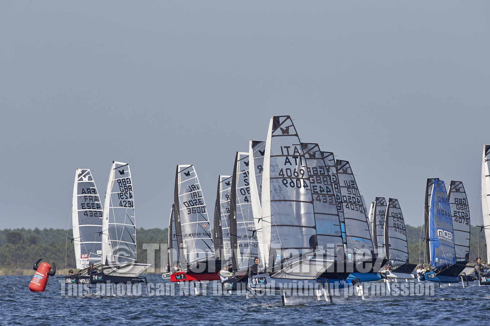 Championnats d'EUROPE de Moth International 2016.