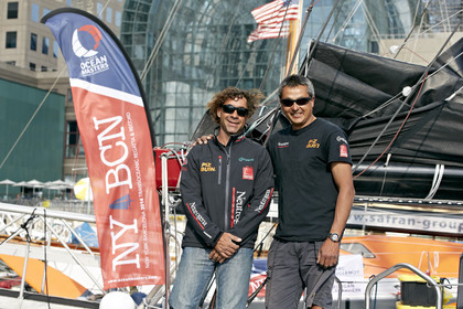 IMOCA OCEAN MASTERS NY-BCN Race.