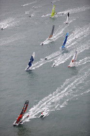 VENDEE GLOBE 2012 13 , Start 10 Nov 2012.