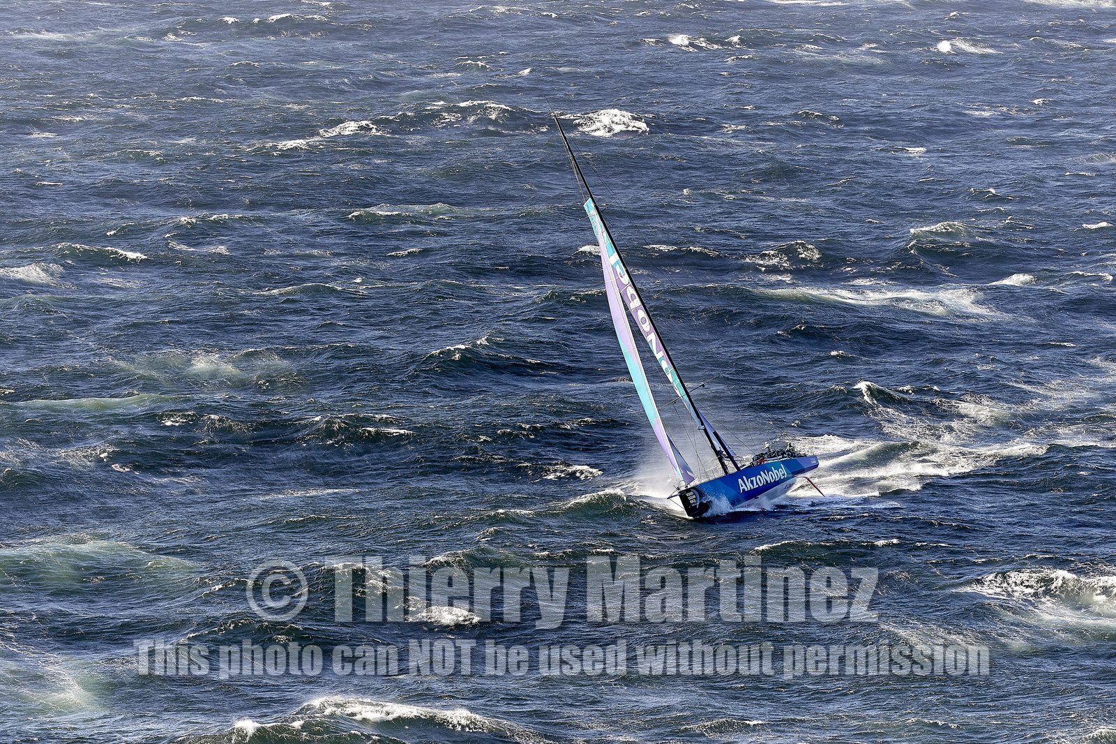 team AkzoNobel  in Volvo Ocean Race 2017-18.